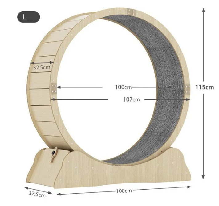 Purr Fit Cat Running Wheel (ZCT confirmed to deactivate it as there's no available channel to ship it)